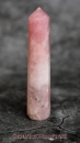 Hexenshop Dark Phönix Rosenquarz Obelisk Halbedelstein 43g